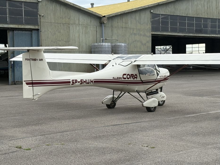Air Fantasy Allegro Cora – wyjątkowy samolot ultralekki zamiana