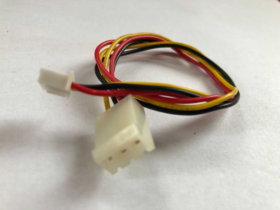 Kabel połączeniowy kabelek 3 żyłowy , wtyk 3 pin damski/ 3 pin damski