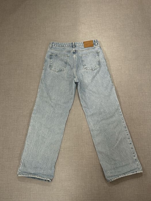 Джинси прямі блакитного кольору One by One