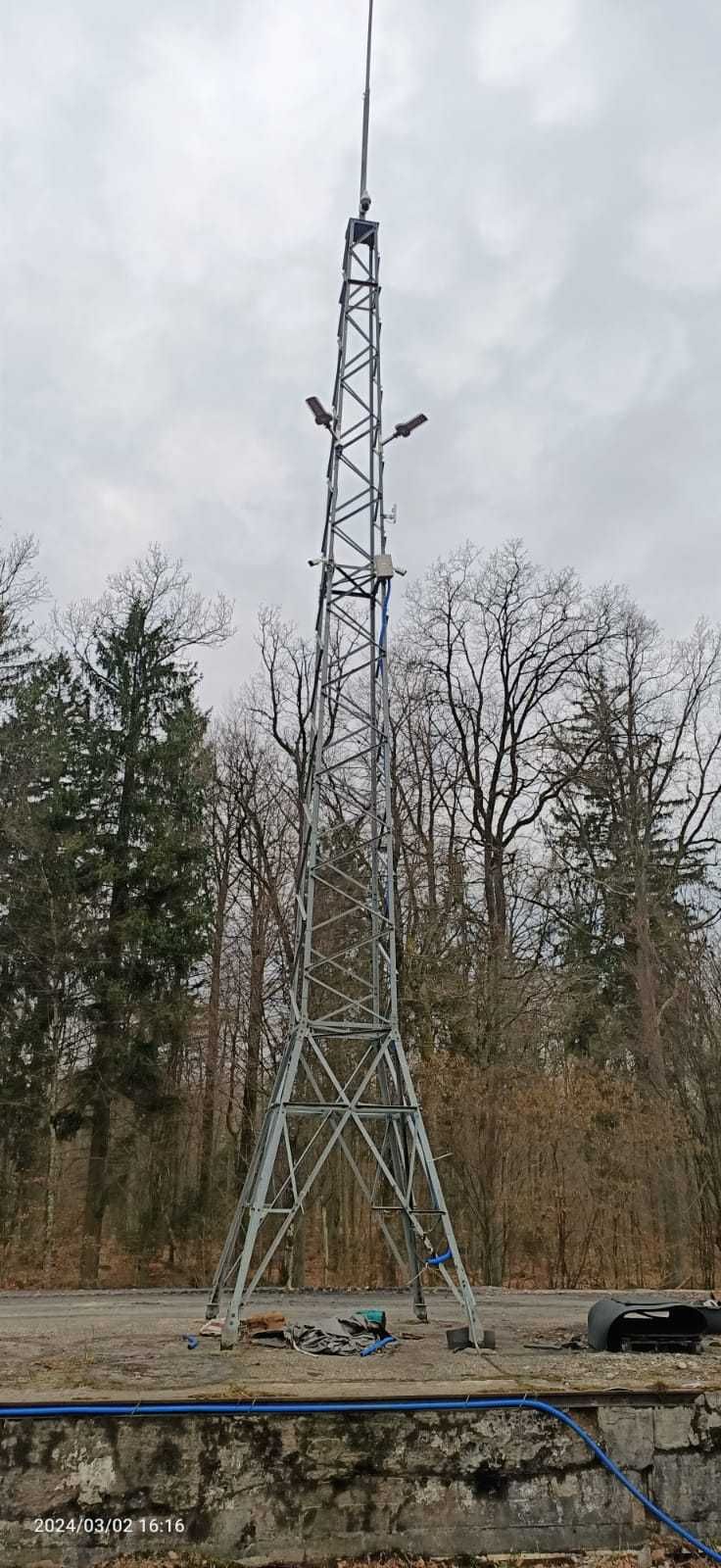 Antena, konstrukcja odgromowa