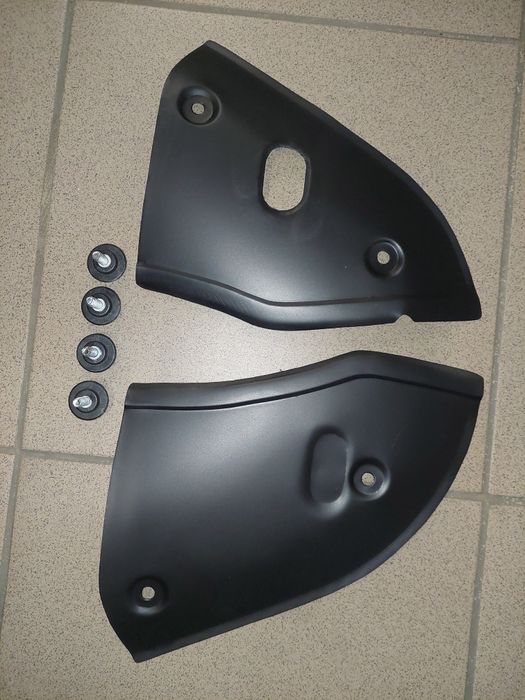 Nowe oslony boczne boczki+ sruby