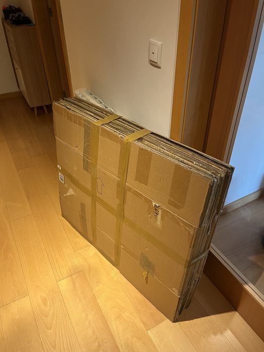 Conjunto de 10 caixas de cartão