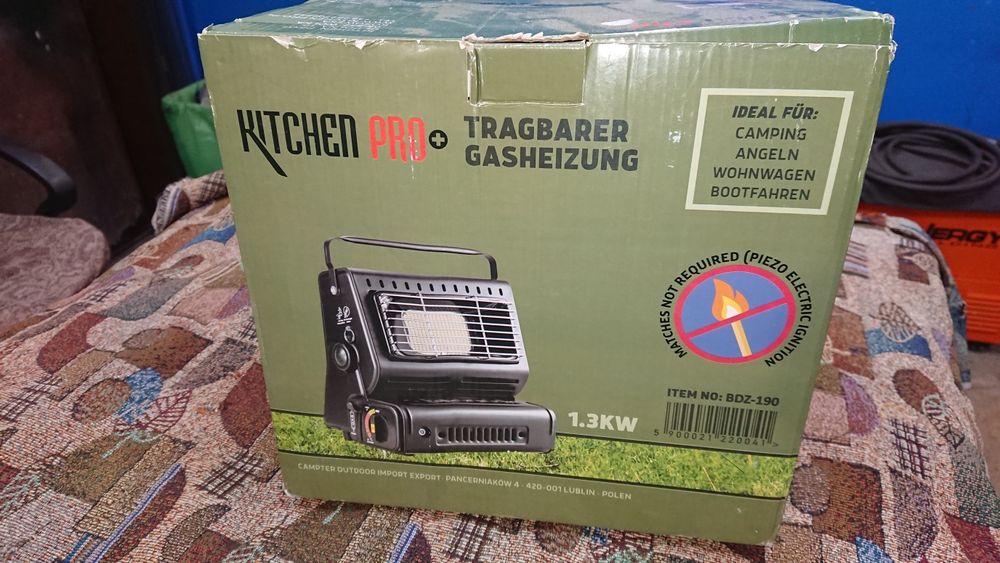 Газовый обогреватель, Польша.