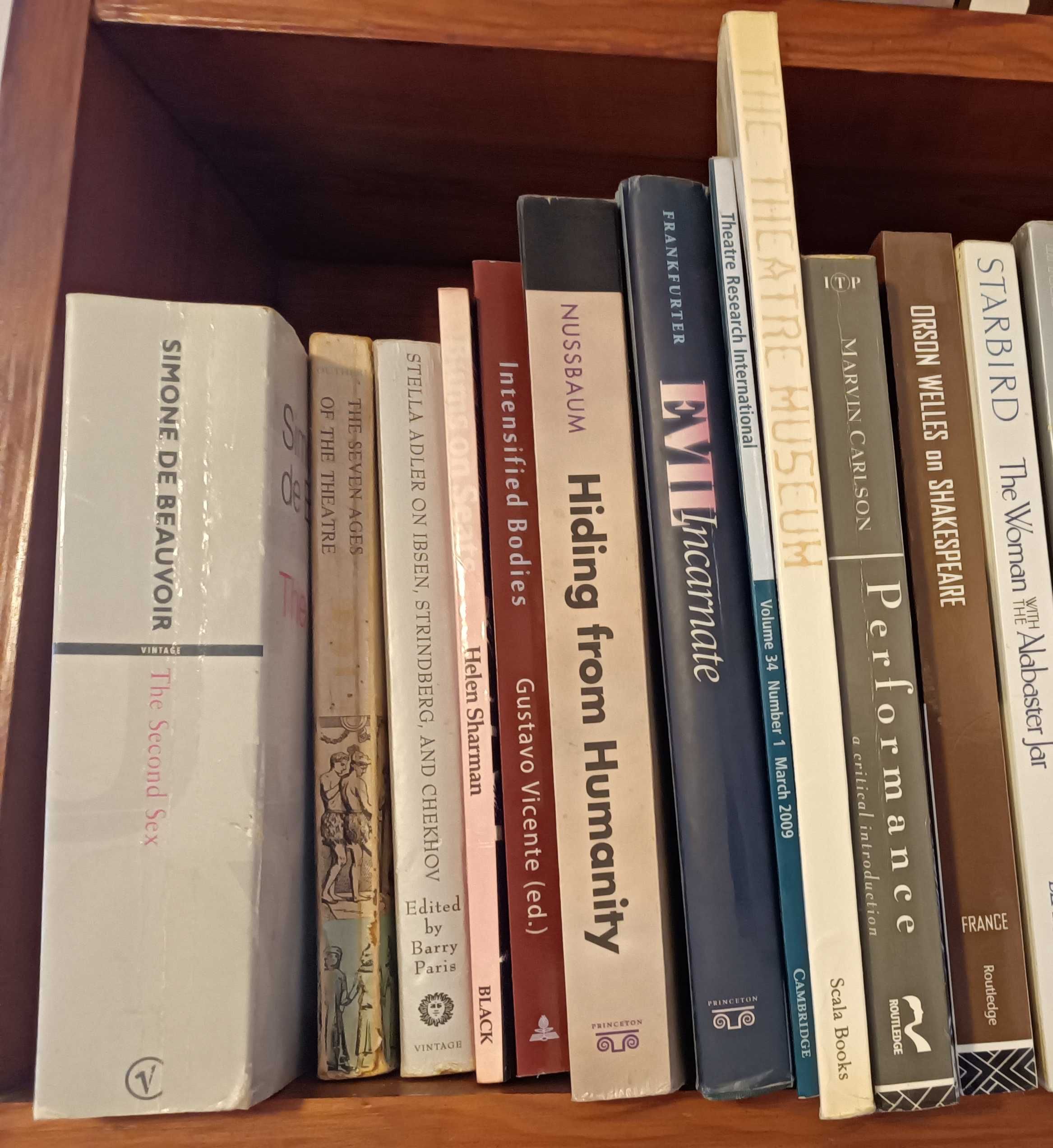 Livros em inglês teatro e outros temas