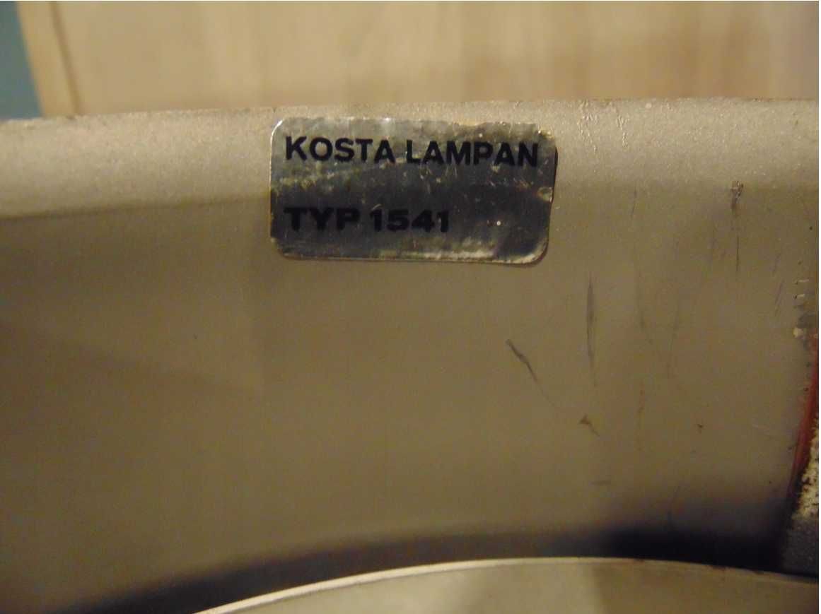 Lampa KOSTA LAMPAN,industrial.loft,vinatge lat 70,cena za 1 sztukę