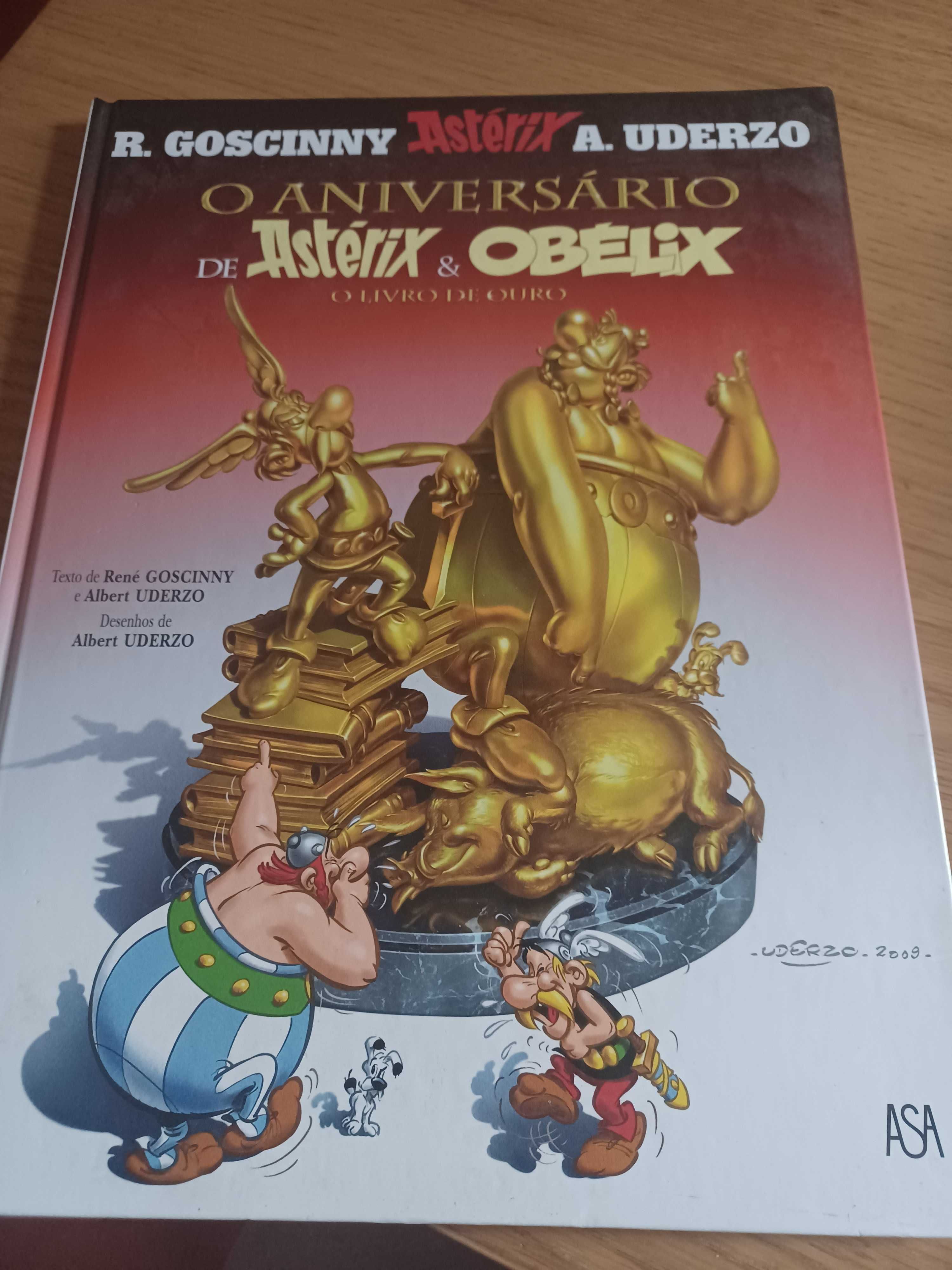 Livro Astérix e Obélix