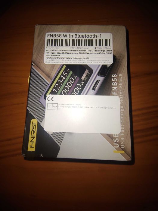 FNB58 Fnirsi USB тестер Bluetooth