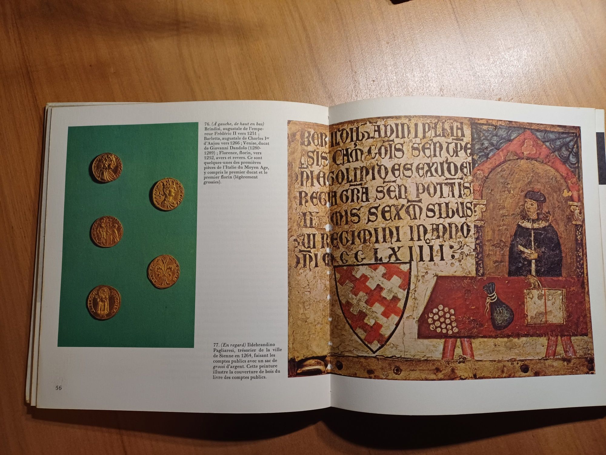livro raro LES MONNAIES, 1964