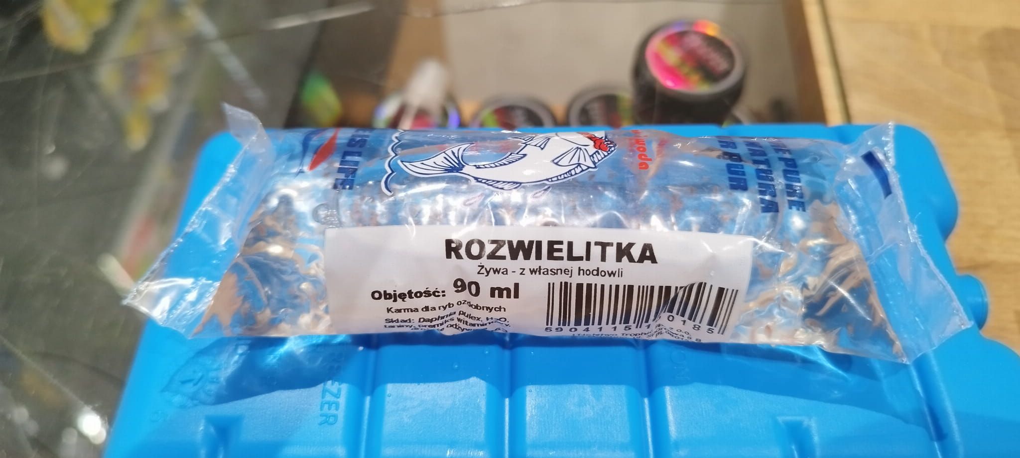 Pokarm Żywy dla Ryb Rozwielitka 90ml