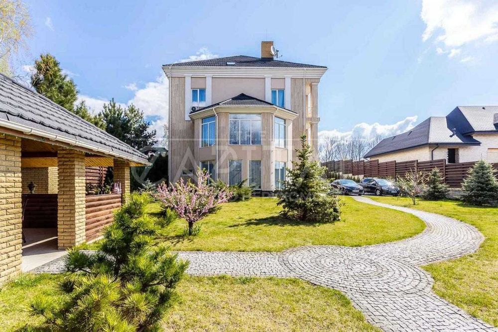 Продаж котеджу 610м2, Лісники, КМ Зелений Гай, 18 соток