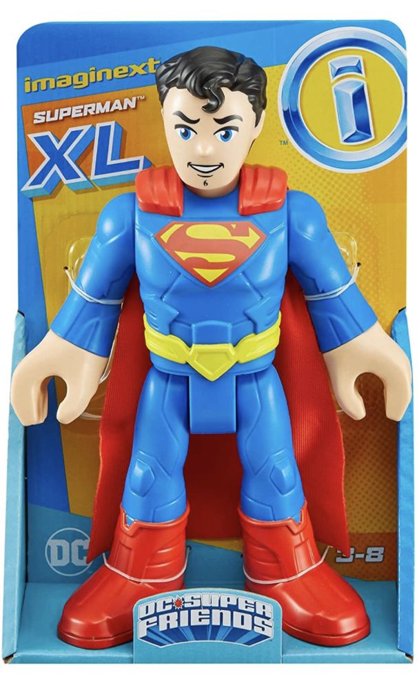 Большие фигурки Batman и Superman. Imaginext DC Super Friends