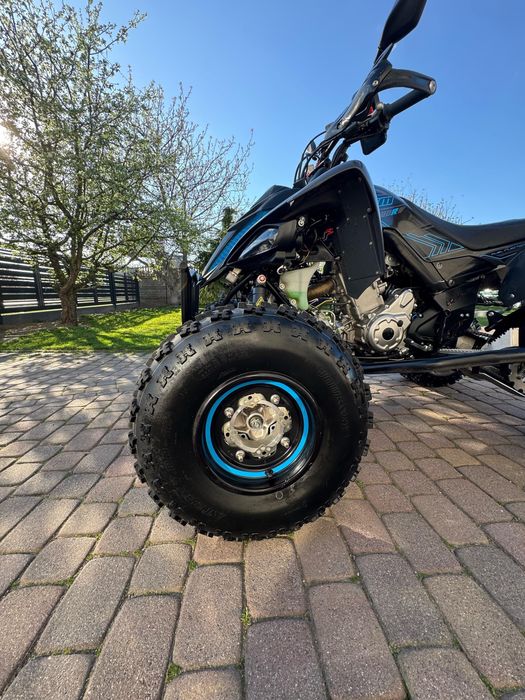Raptor 700 idealny stan zarejestrowany 2 osoby
