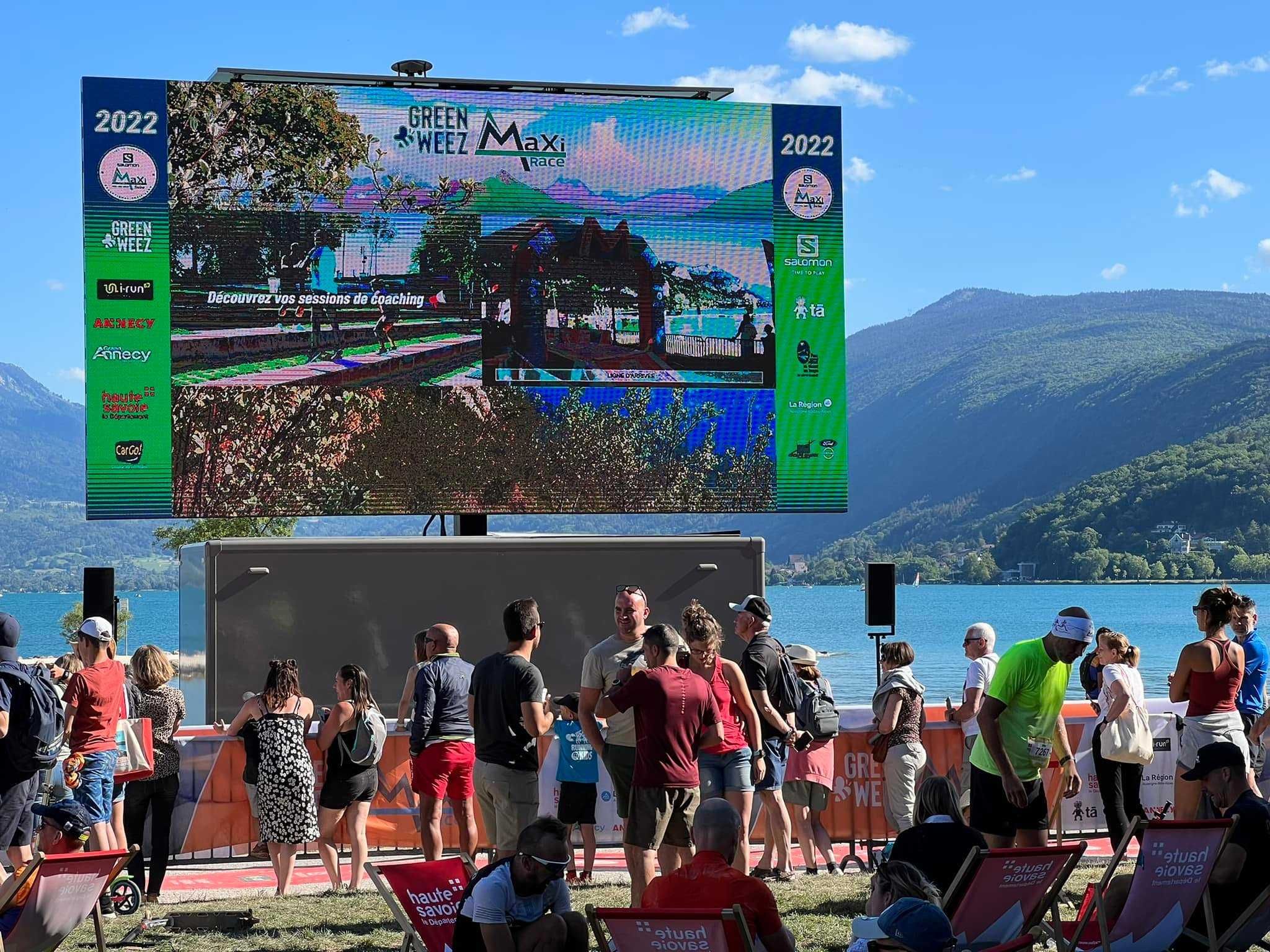 Wynajem telebimu, mobilny ekran LED, dioda LED / koncert, targi, kino