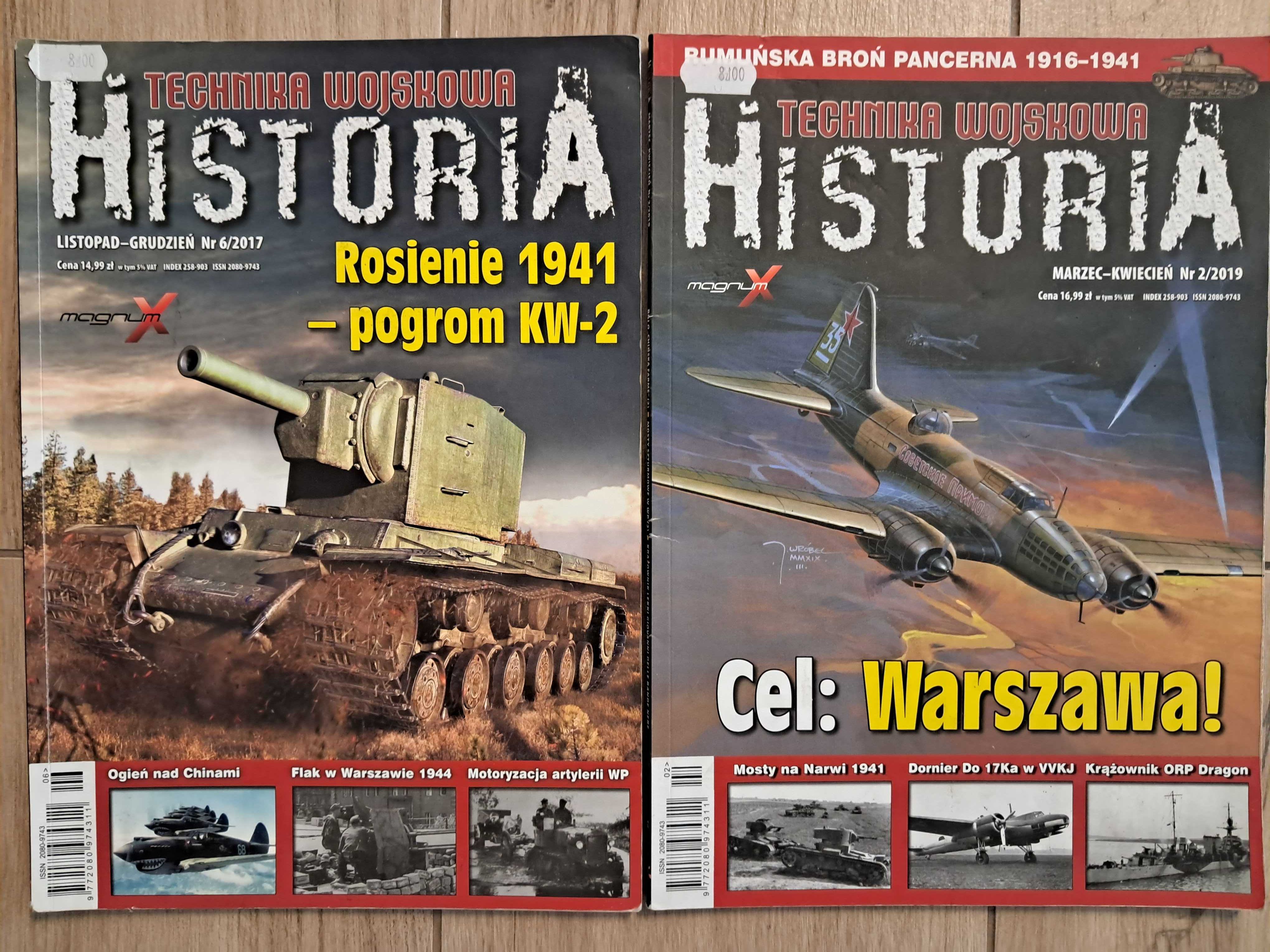 Technika Wojskowa Historia - numery 48 i 56