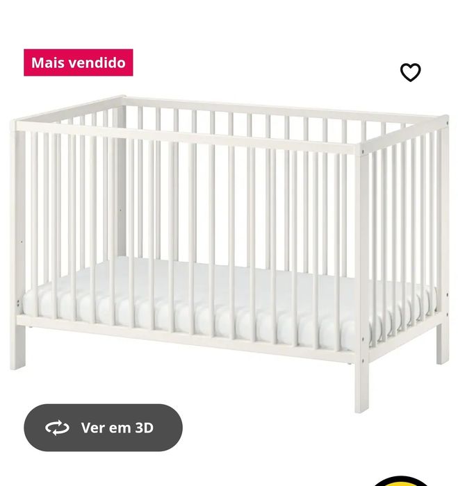 Berço do bebé ikea