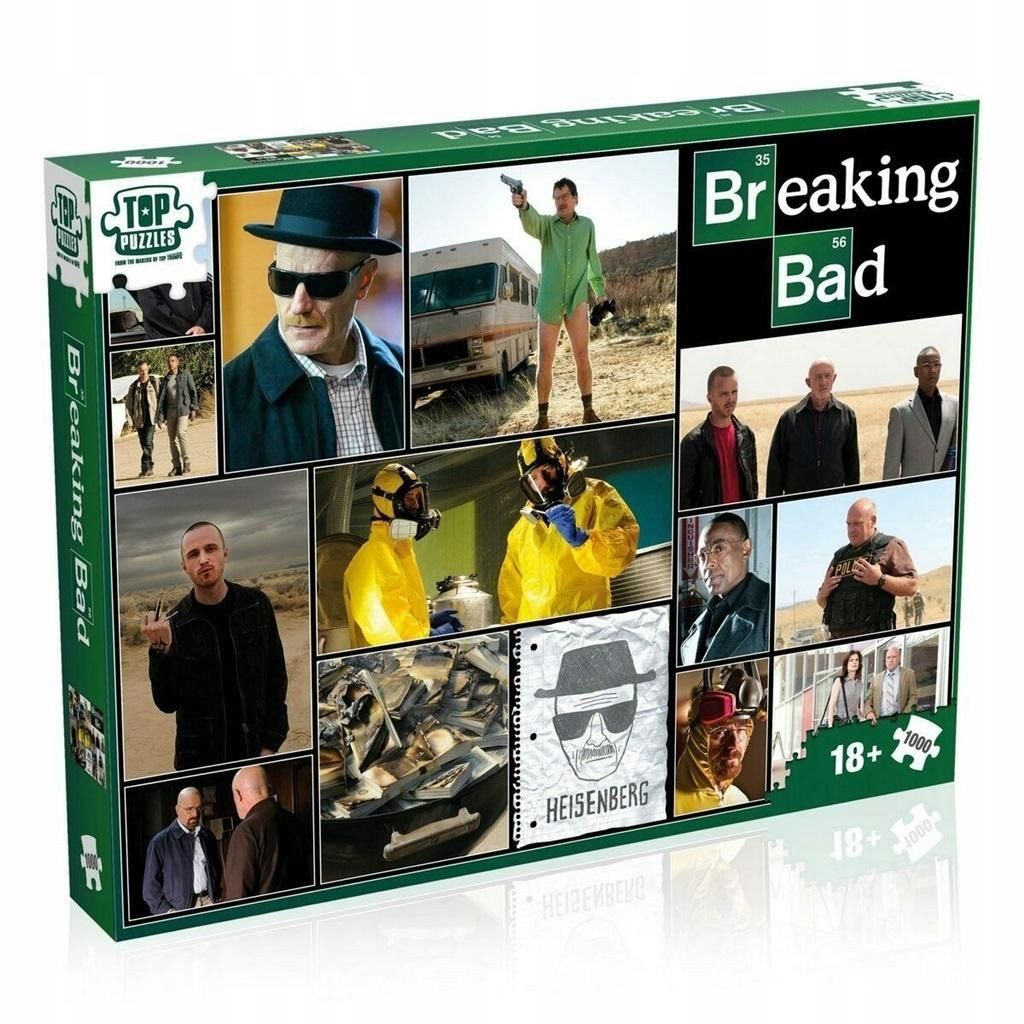 Puzzle 1000 Breaking Bad Kolaż, Winning Moves