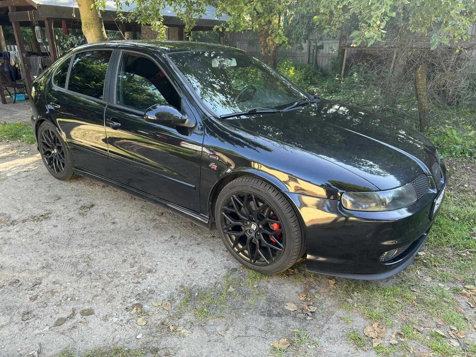 Seat Leon FR Mk1 1.8 Turbo LPG 230hp AUQ 6-biegów felgi 18"/17" Czarny