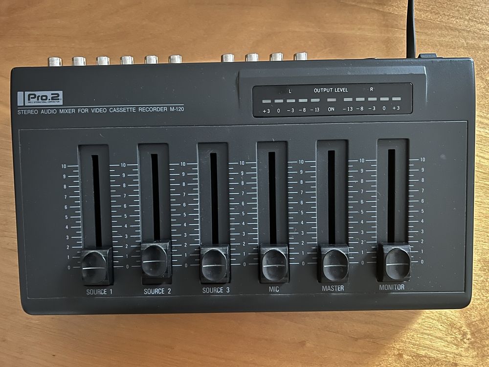 Stereo audio mixer M-120 Pro.2