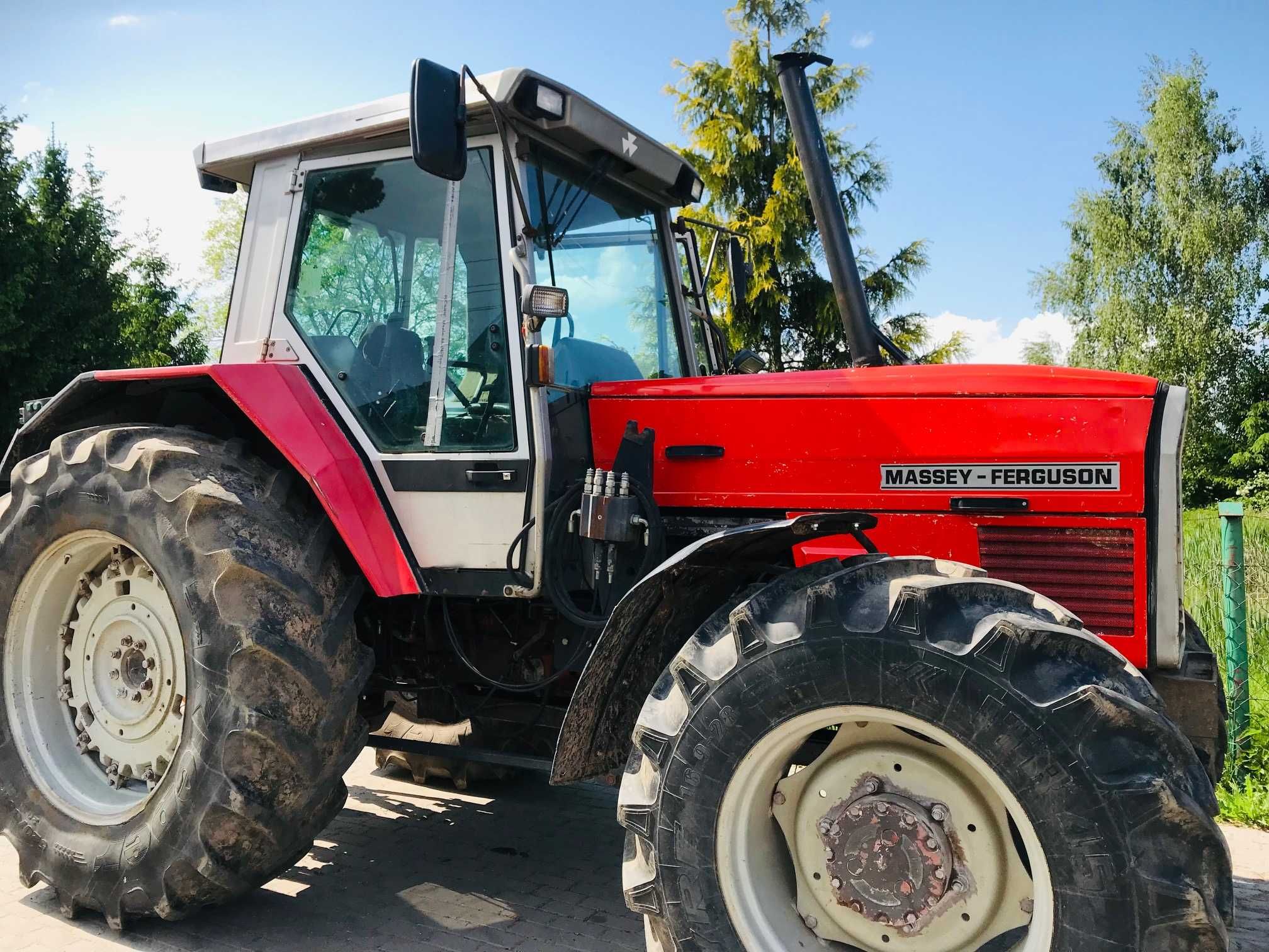 Massey Ferguson 3655 Pneumatyka + Tur