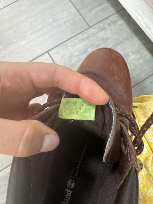 Продам черевики Timberland оригінальні б/у 37 розмір