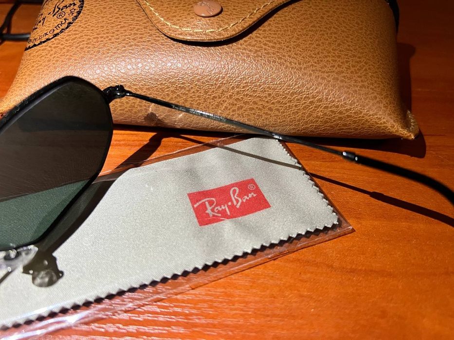 Ray Ban ОРИГИНАЛ Octagonal RB3556N Flat Lenses Очки окуляри 001/45