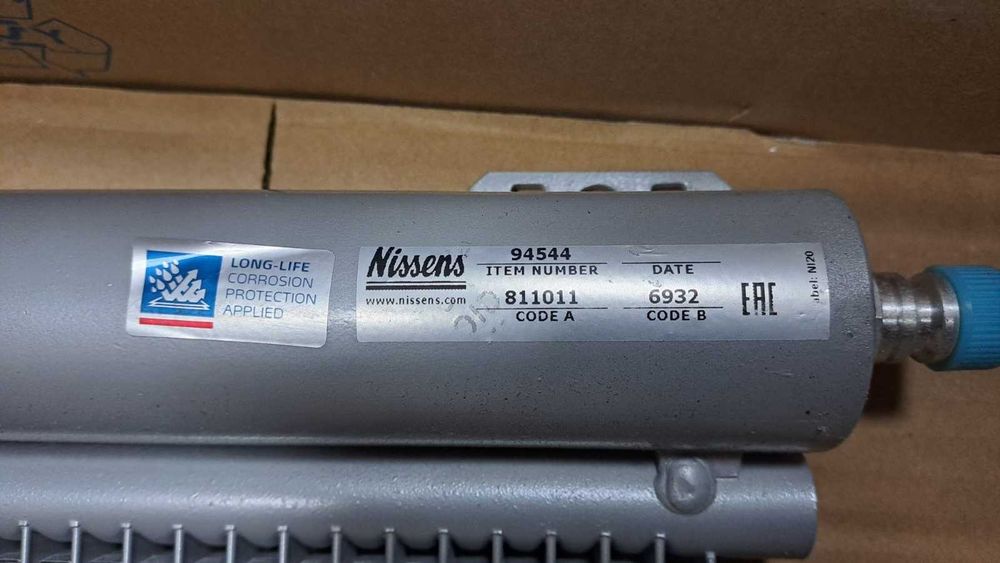 Радіатор кондиціонера Nissens 94544 до Mersedes-Benz С200 (W203.045)