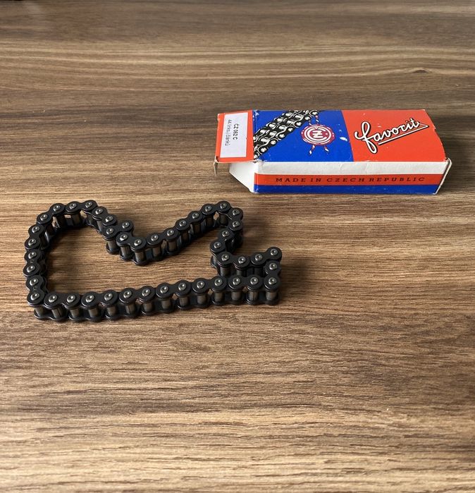 NOWY CZESKI łańcuch sprzęgła FAVORIT JAWA 50 jawka OGAR 200 romet