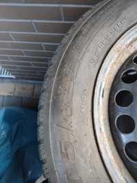 Koła zimowe, Ford Kuga, opony Dunlop 215/60R16