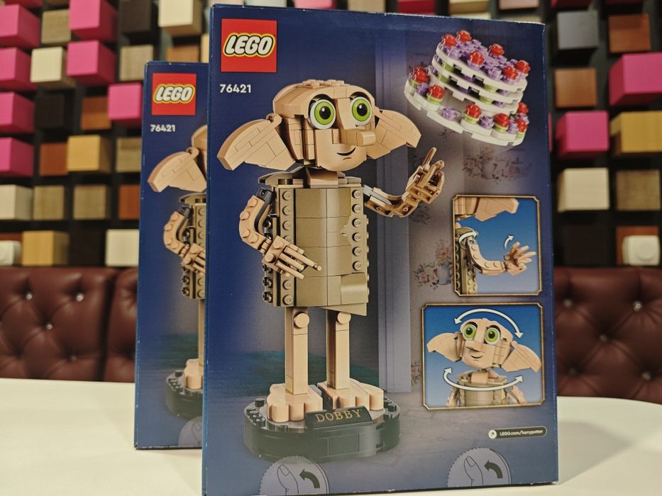 Конструктор LEGO Harry Potter 76421 Добі домашній ельф (403 Деталі)