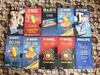 Kasety VHS pakiety po 10 szt