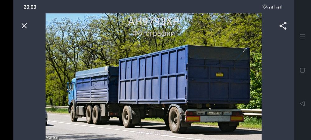 Прицеп зерновоз Krone azw 18