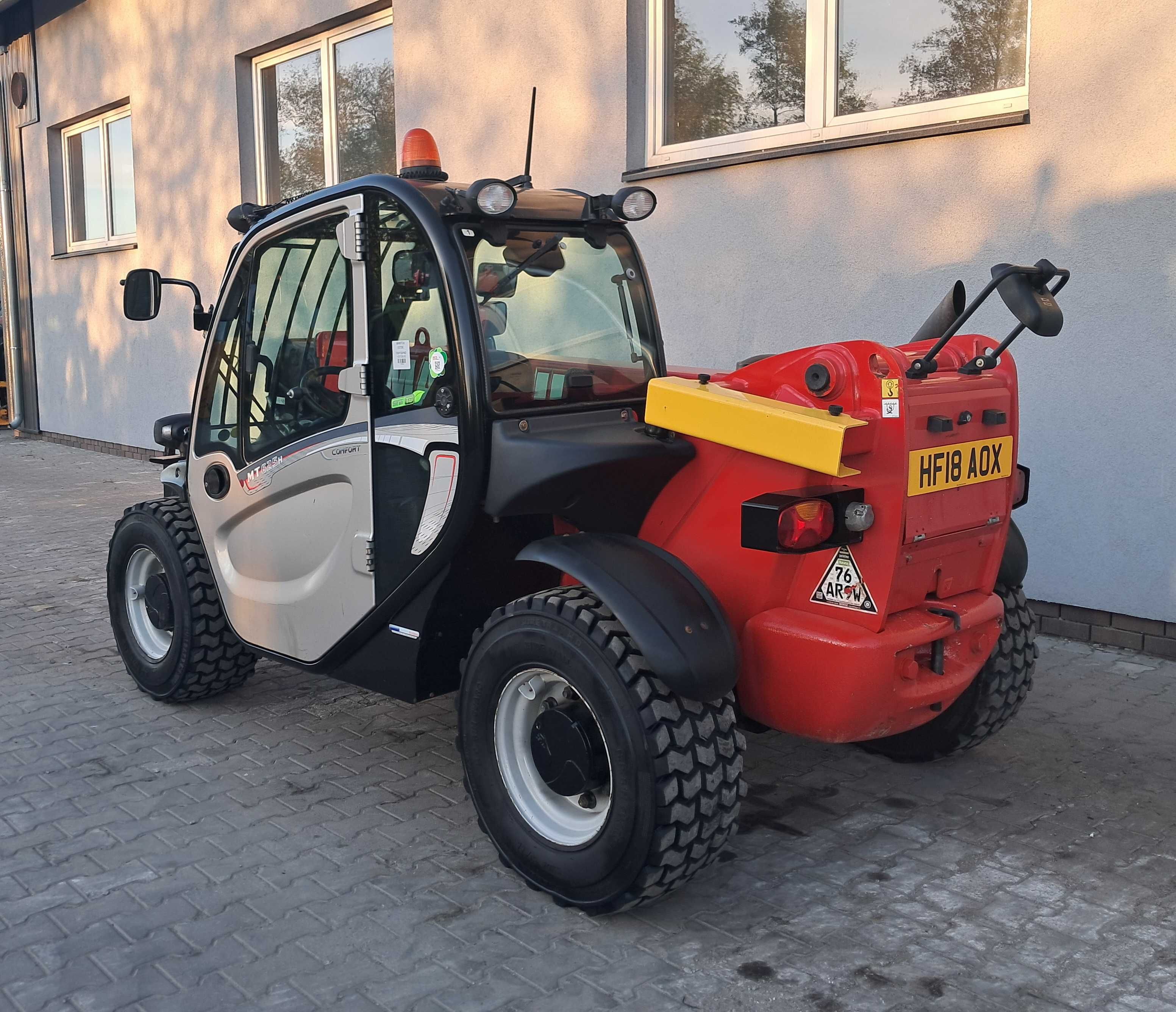 MANITOU MT 625 Oryginał 2019r Cena Brutto Mała Wąska Niska do ciasnych