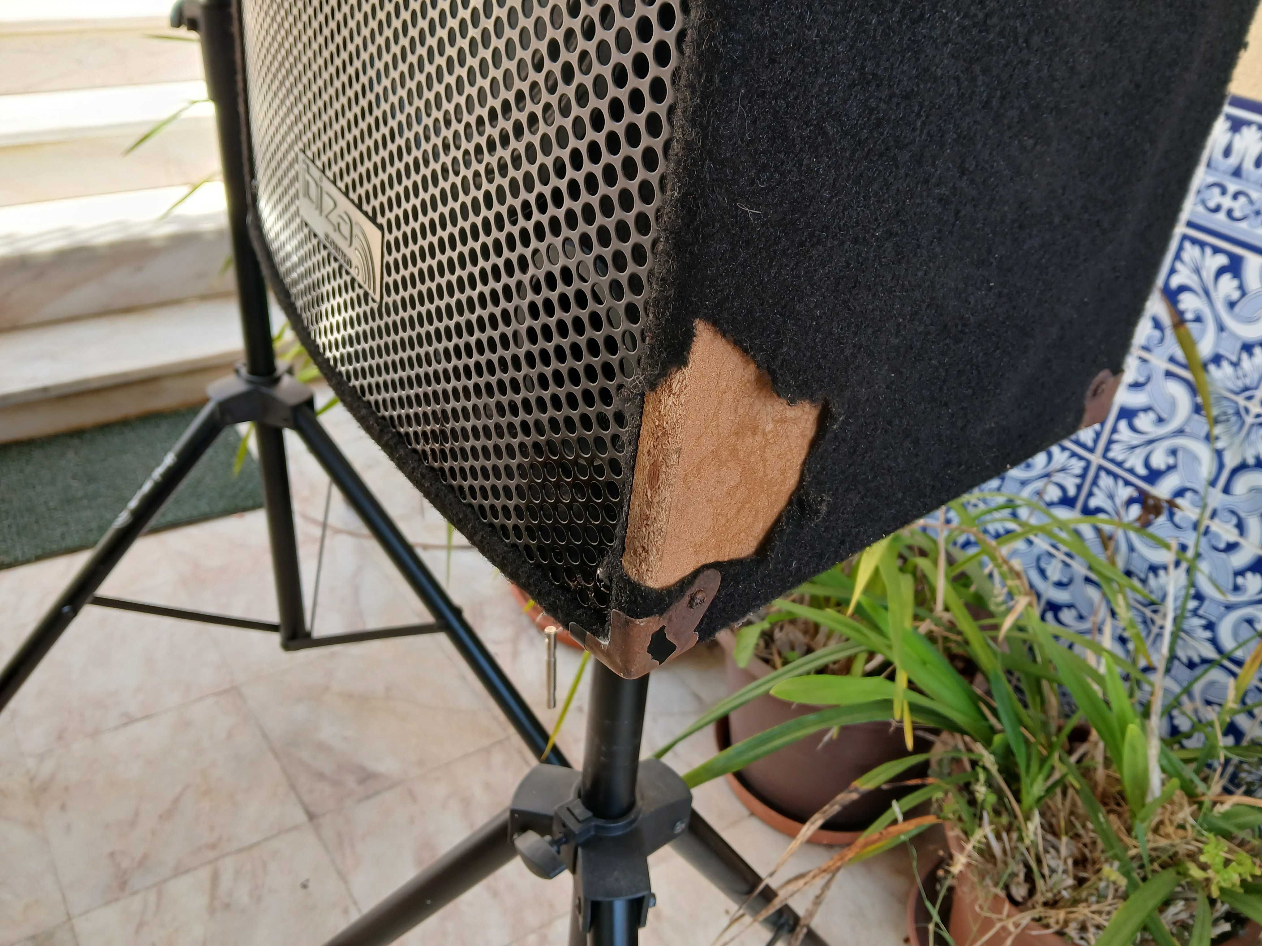 Colunas Ibiza 350w tripé