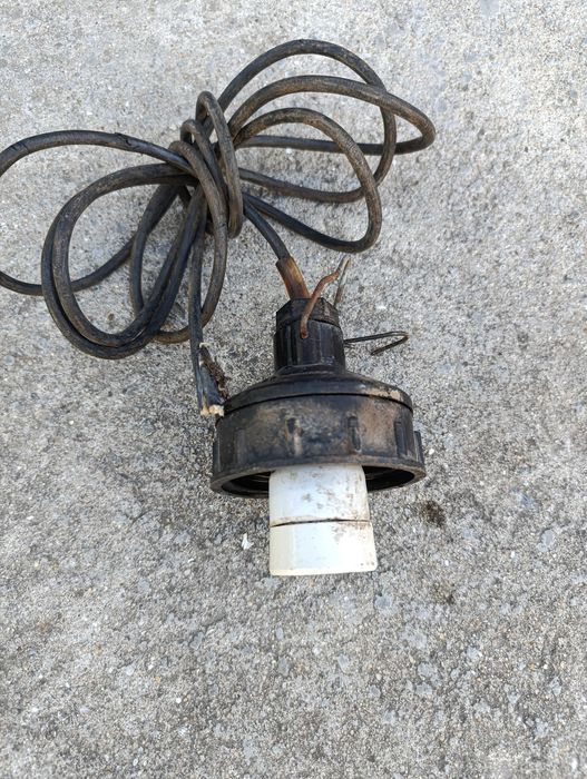 Цоколь-Патрон е27-светильник ссср, Электрокамин