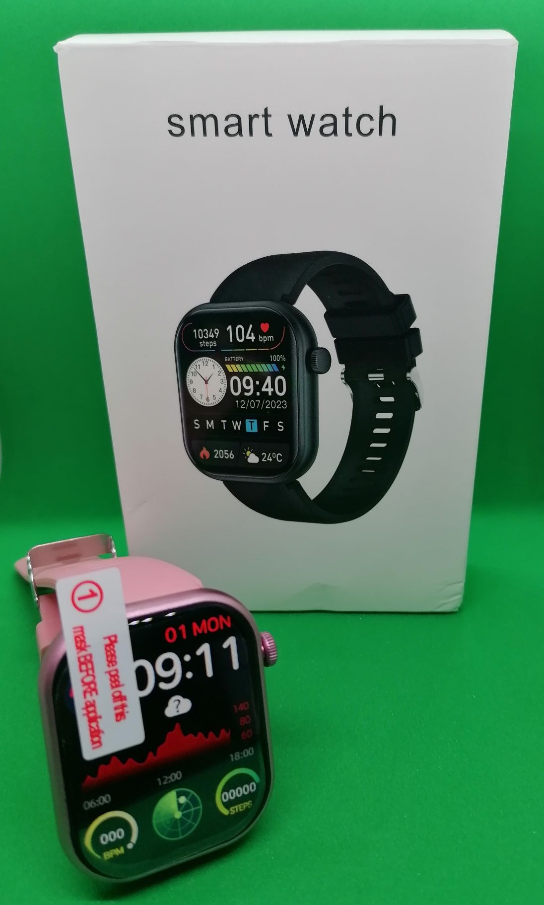Relógio Smart watch pink