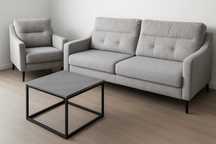 Komplet mebli do salonu – Sofa, Fotel, Stolik - Polecam