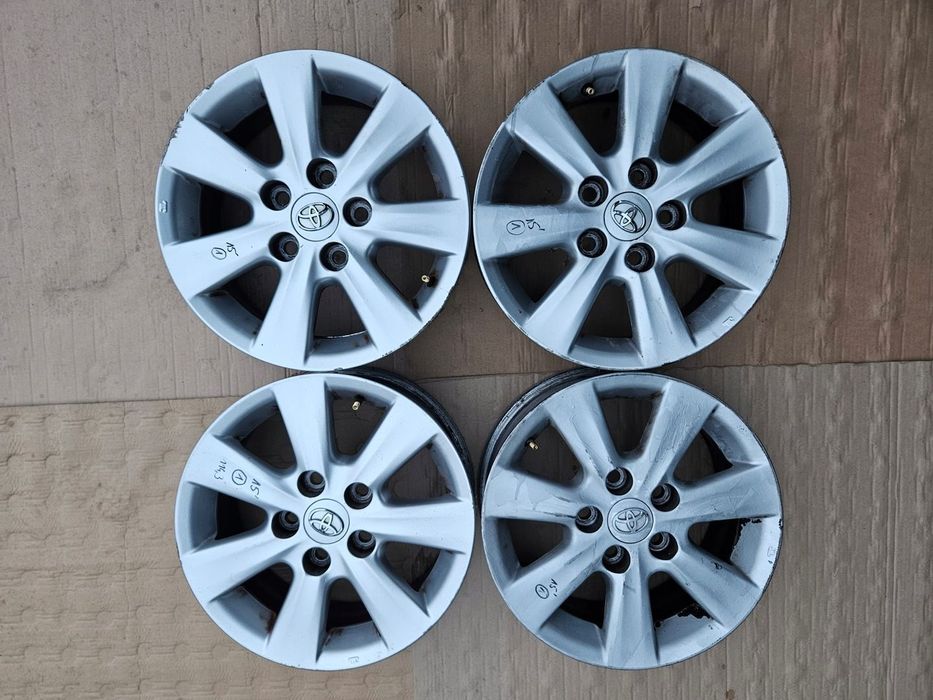 TOYOTA AURIS 07-12 COROLLA E15 FELGI ALUMINIOWE 15