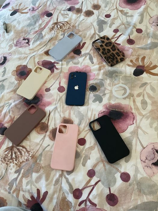 Iphone 12 azul, usado de 128gb