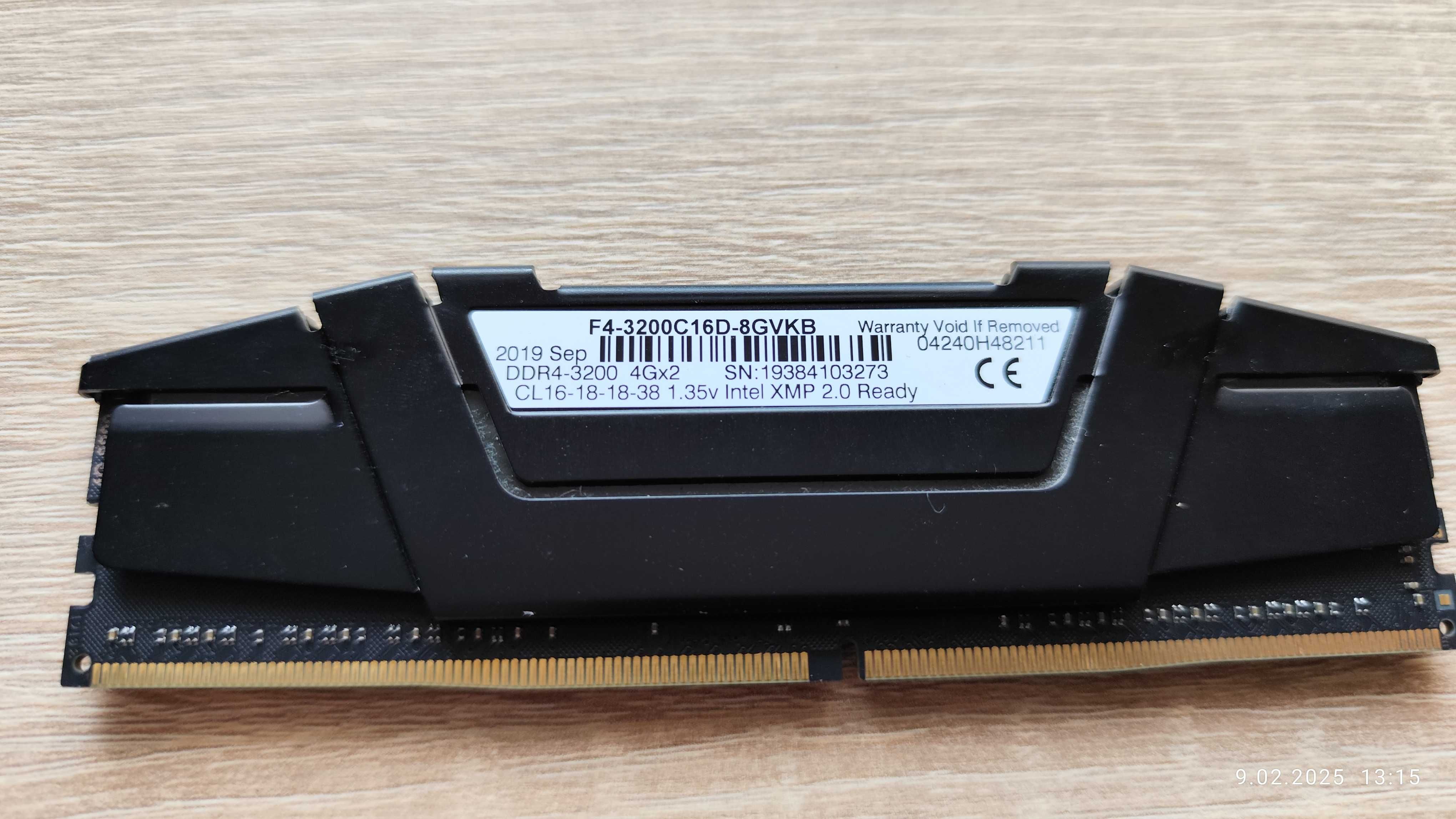 Pamięć RAM G.Skill Ripjaws V DDR4 16GB 4 x 4GB 3200