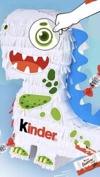 Pinita Kinder Dinozaur urodzinowa, imprezowa