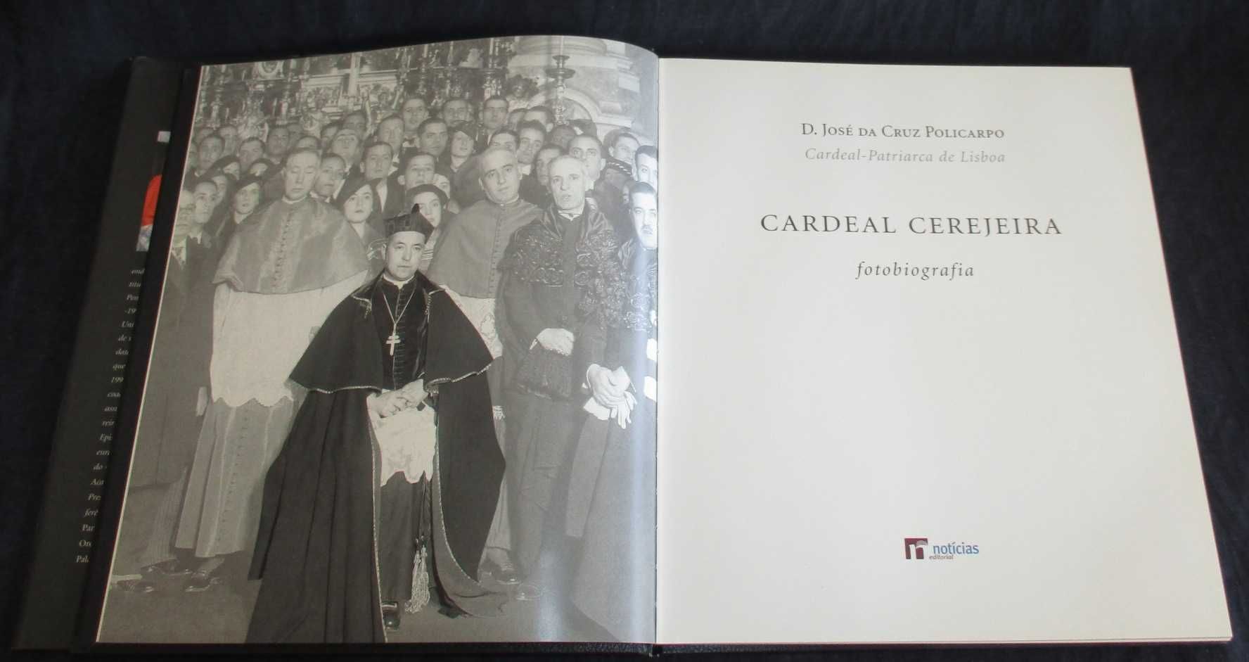 Livro Cardeal Cerejeira Fotobiografia J. Policarpo