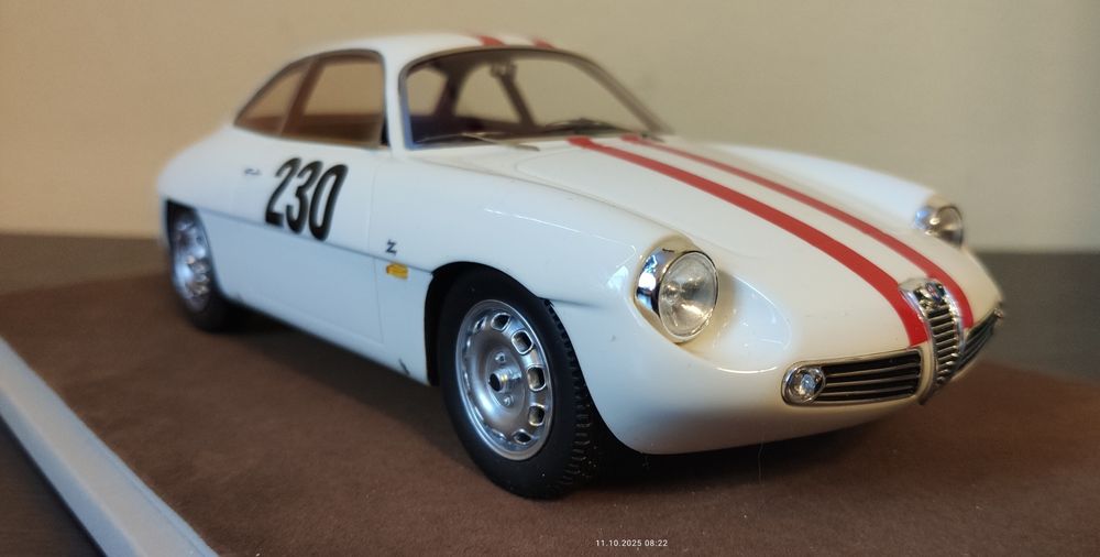 Alfa Romeo Giulietta SZ 1:18 Tecnomodel 1 z 60 sztuk