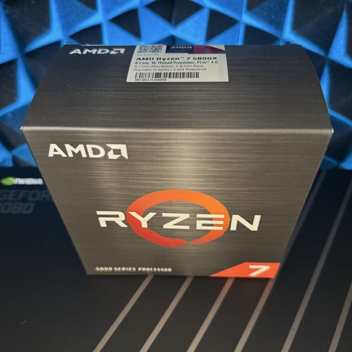 Ryzen 7 5800X новий, запакований