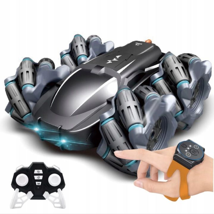 Samochód Zdalnie Sterowany Ręką Gestami Auto Rc Pilot Opaska 4x4 Led