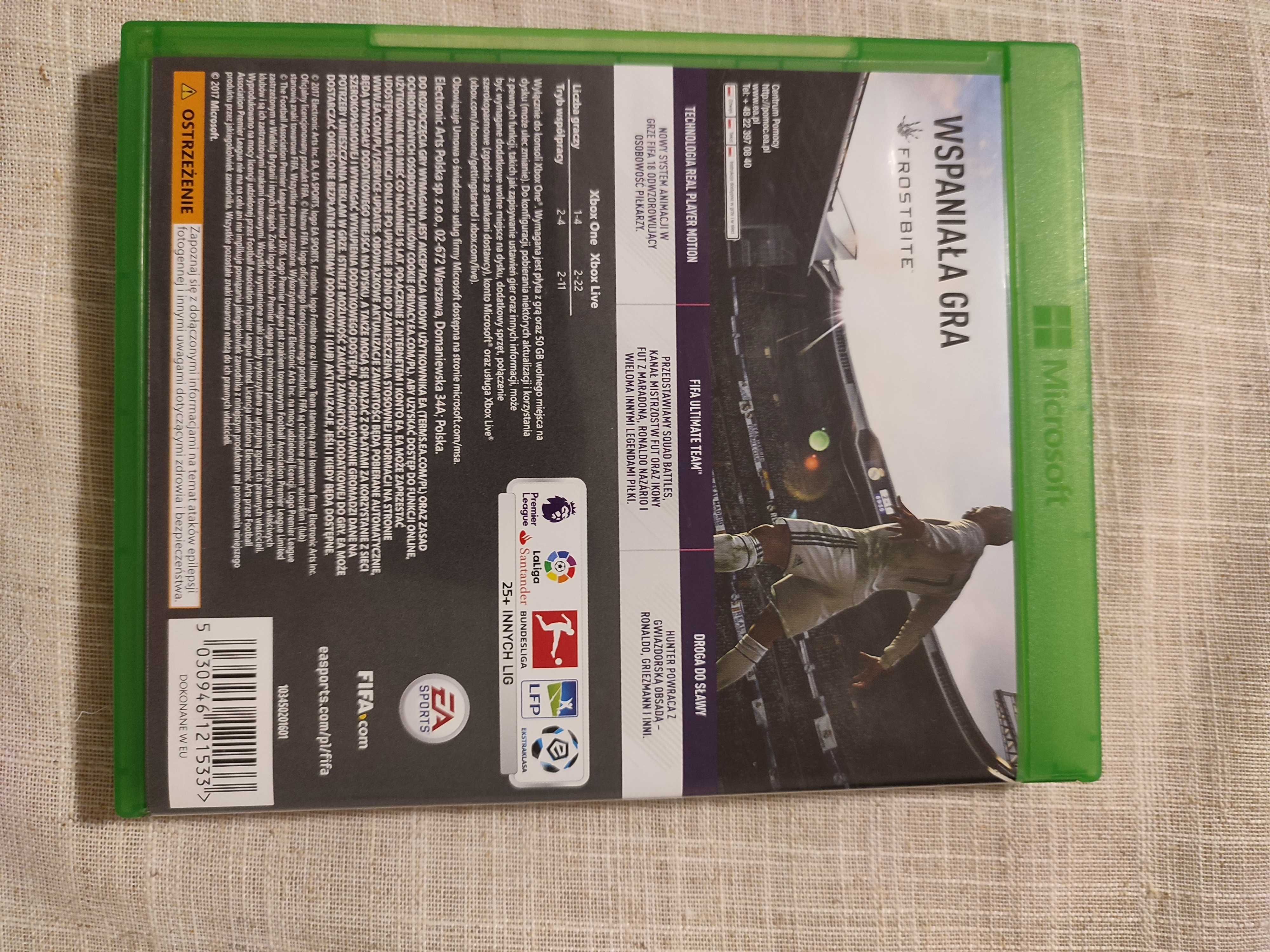 FIFA 18 - gra Xbox One