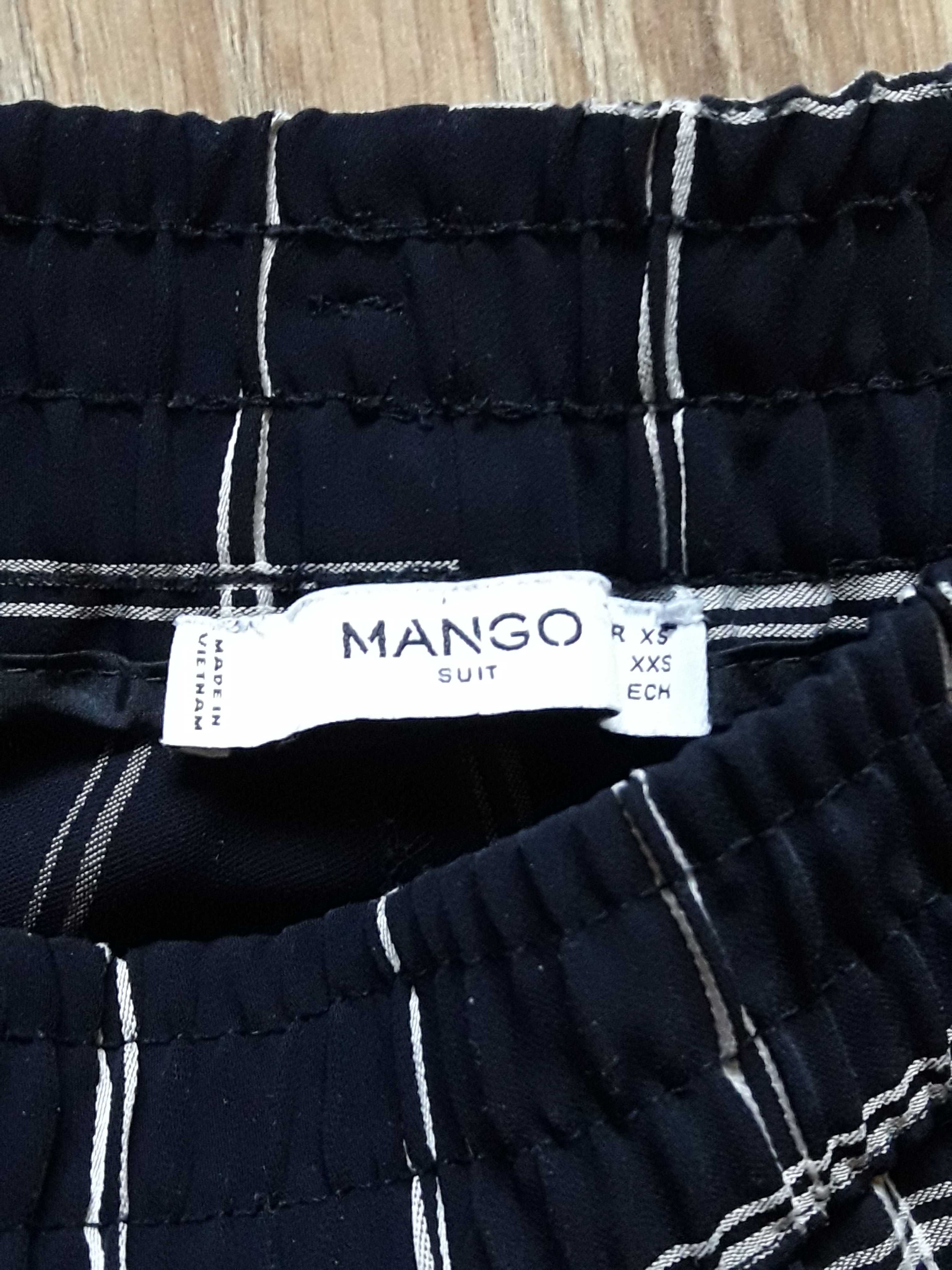 Брюки штани Mango у клітинку