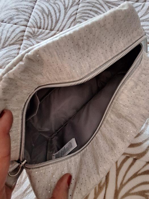 Bolsa viagem prateada Woman Secret