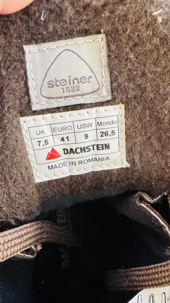 Dachstein Skórzane buty Gore-Tex