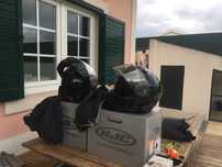 Capacete HJC i90 Metal Black (Tamanho S)