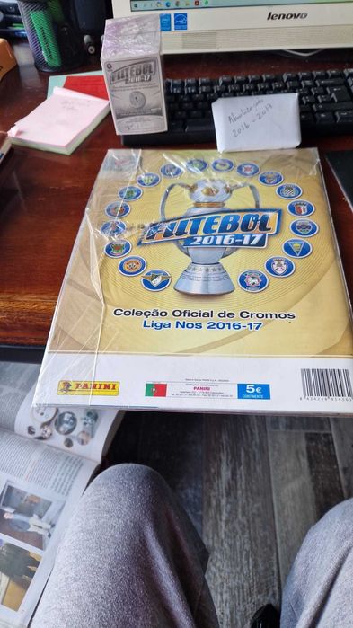 Caderneta Cromos-Futebol-16/17-Panini-Completa-Nova+Por Colar+Updates